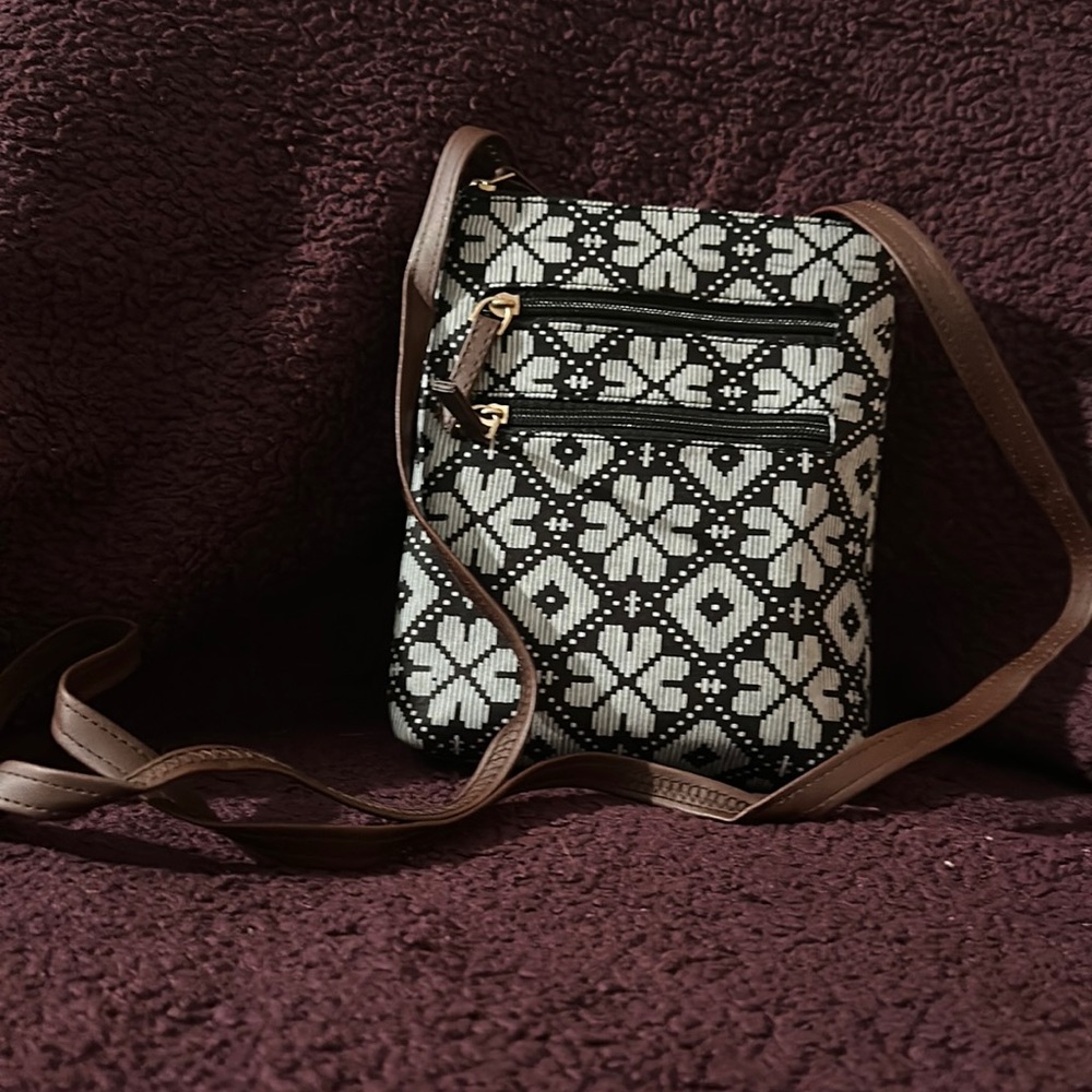 Small crossbody Indian bag